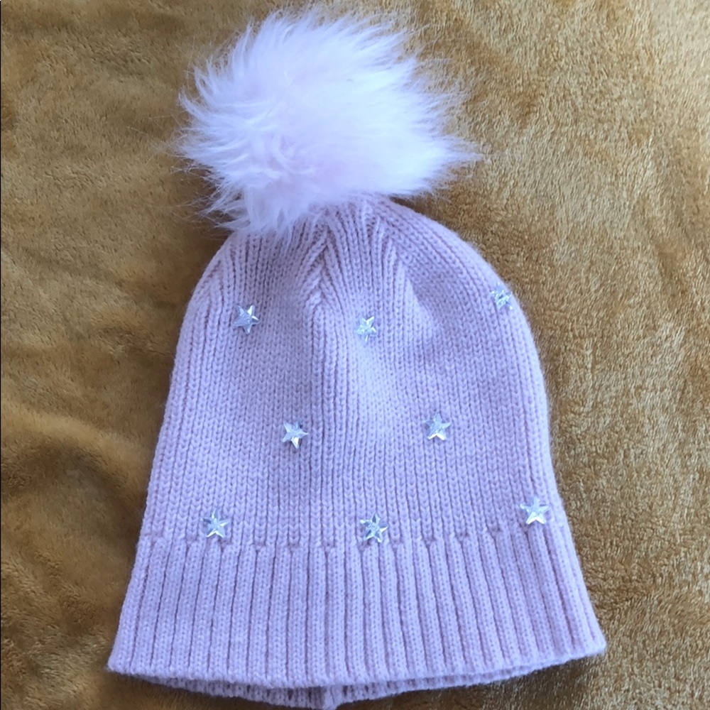 Toddler girls winter fashion hat